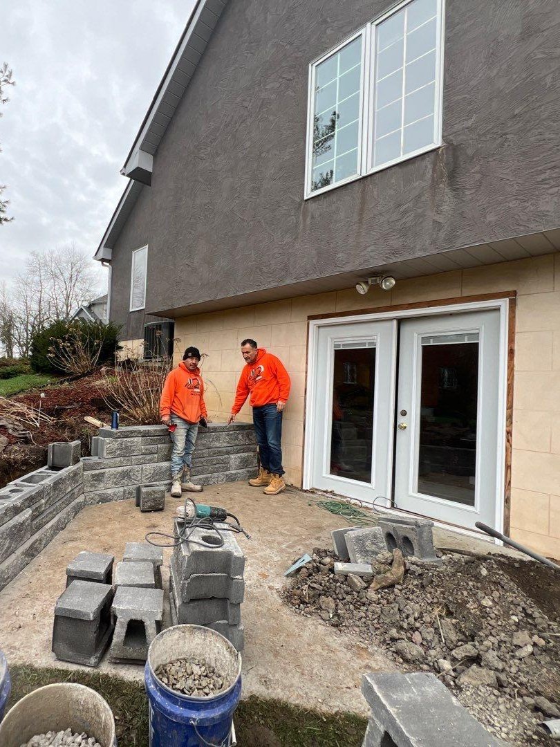 retaining walls services columbus OH